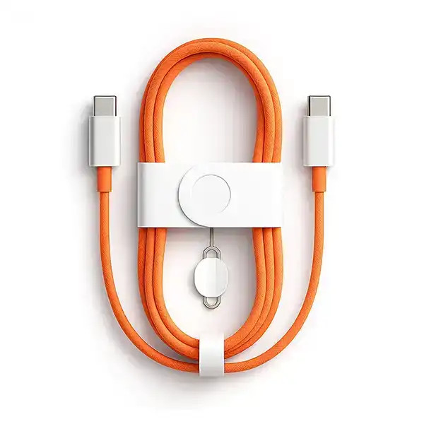 کابل شارژر اپل آیفون IPHONE 17 Type-C ORANG نارنجی