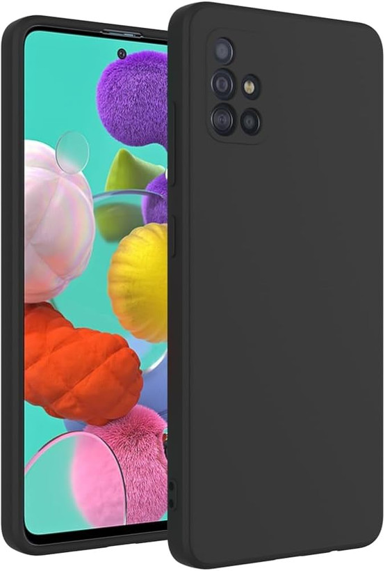 قاب سیلیکونی اورجینال سامسونگ Galaxy A51 سرمه ای