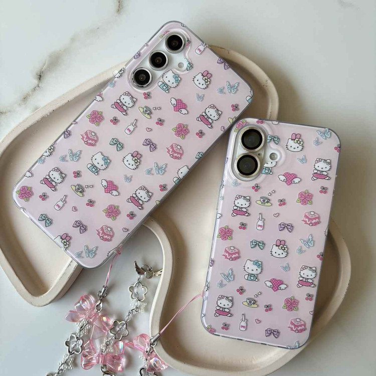 قاب Family Hello Kitty آیفون با طراحی فانتزی