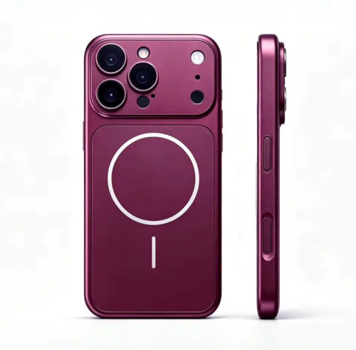 قاب تبدیل آیفون به iPhone 18 Pro Max آلبالویی تیره